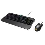 ASUS TUF GAMING K1 MECHANICAL KEYBOARD & M3 OPTICAL WIRED MOUSE COMBO (BLACK) - DataBlitz