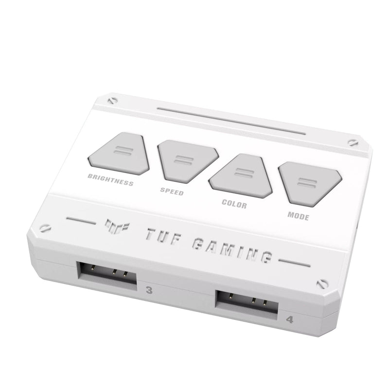 ASUS TUF Gaming TF120 ARGB Fan - Triple Pack With ARGB Controller (White) - DataBlitz