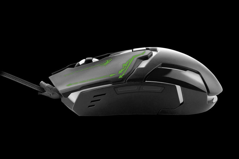 Elephant Dragonwar Ares Bluesensor Gaming Mouse Black (ELE-G10-BLACK) - DataBlitz