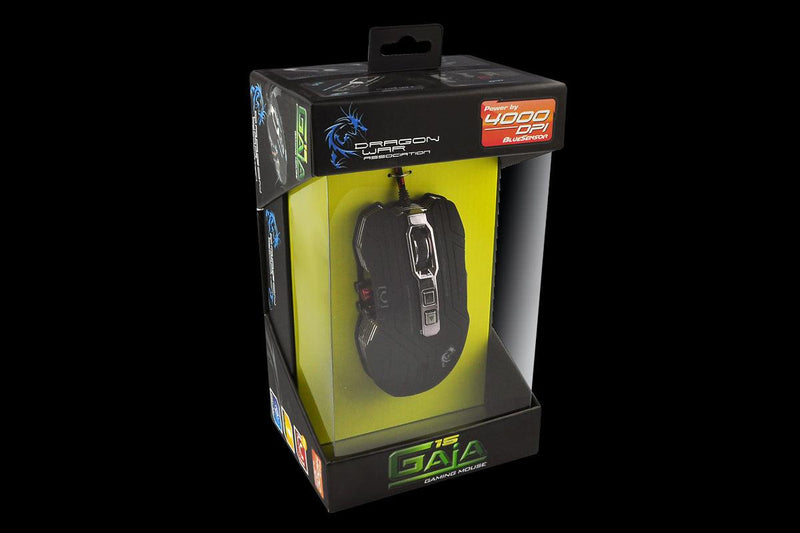 Elephant Dragonwar G15 Professional Gaming Mouse (ELE-G15-BK) Black - DataBlitz