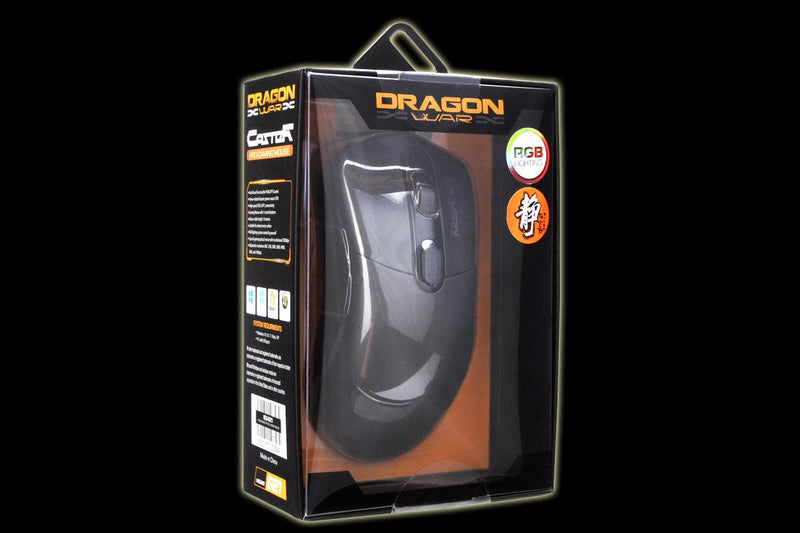 Dragon War Caster Pro Gaming Mouse Black (ELE-G21) - DataBlitz