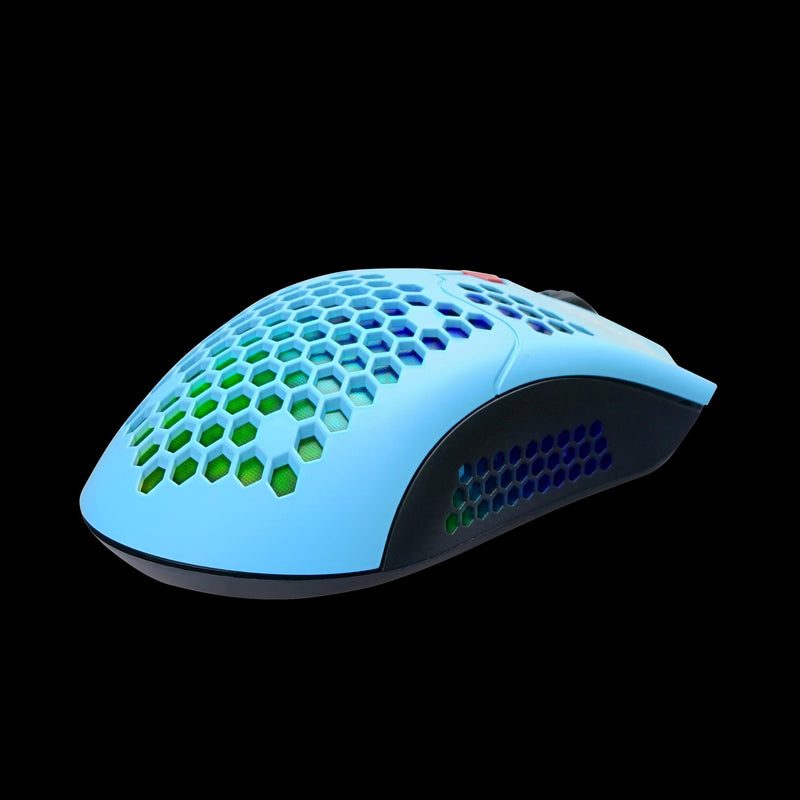 Dragonwar Ultra Light Honeycomb RGB Phoenix Pro Gaming Mouse Blue (ELE-G25-BU) - DataBlitz