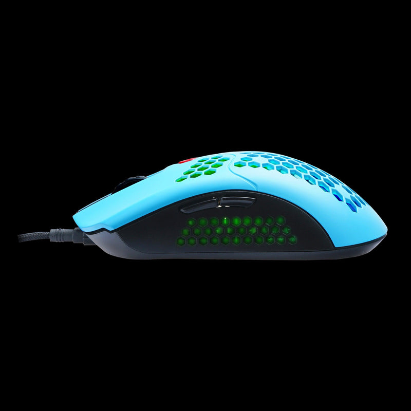 Dragonwar Ultra Light Honeycomb RGB Phoenix Pro Gaming Mouse Blue (ELE-G25-BU) - DataBlitz