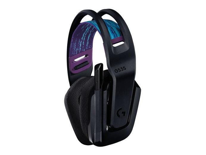 LOGITECH G535 Lightspeed Wireless Gaming Headset (Black) - DataBlitz