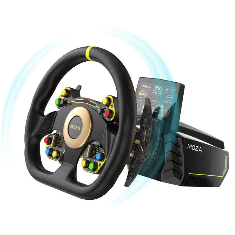 Moza Racing R16 Direct Drive Wheel Base (Black) (RS031) - DataBlitz