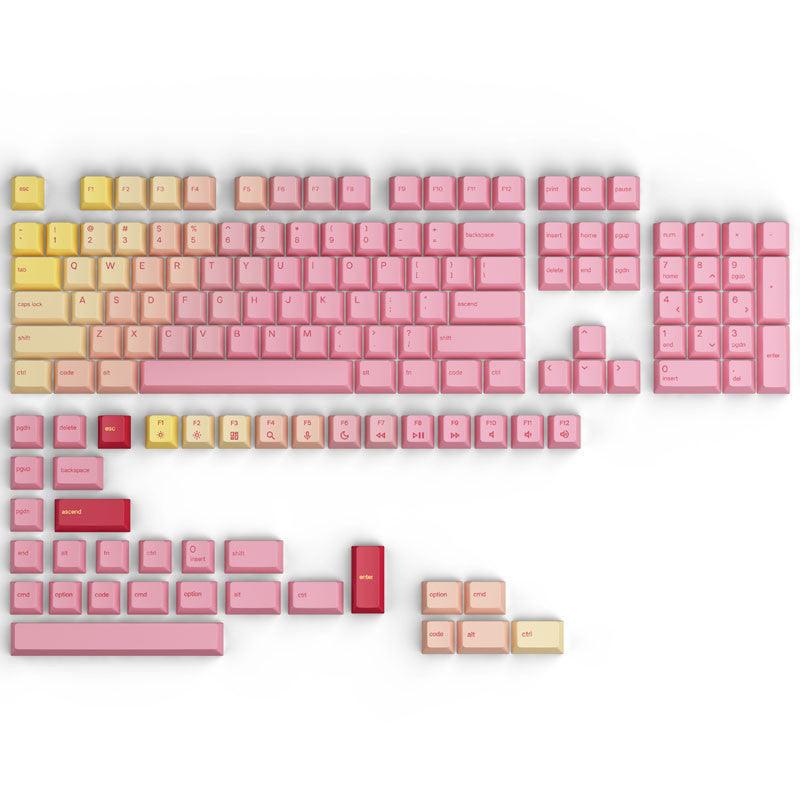 Glorious Forge PBT Keycaps (Pink Grapefruit) - DataBlitz
