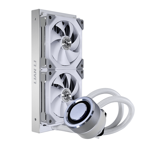 Lian Li Galahad AIO 240 RGB Uni Fan SL120 Edition Closed Loop CPU Cooler (White) (GA-240SLA) - DataBlitz