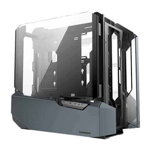 Antec Cannon Aluminum Open Frame Full Tower E-ATX Gaming Case (Black) + Antec 30X60 Gaming Mouse Pad - DataBlitz