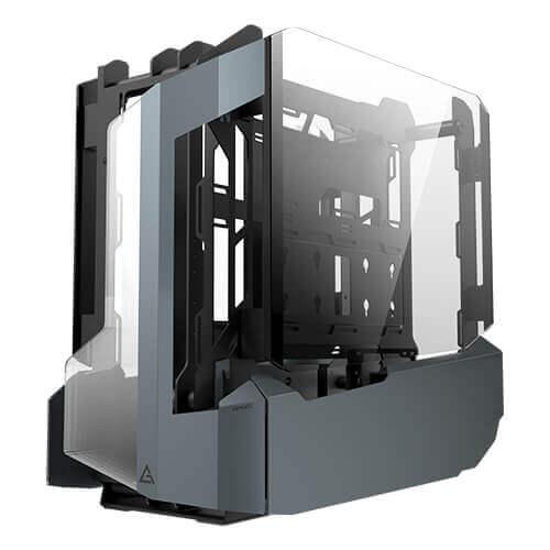 Antec Cannon Aluminum Open Frame Full Tower E-ATX Gaming Case (Black) + Antec 30X60 Gaming Mouse Pad - DataBlitz