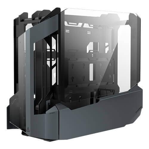 Antec Cannon Aluminum Open Frame Full Tower E-ATX Gaming Case (Black) + Antec 30X60 Gaming Mouse Pad - DataBlitz