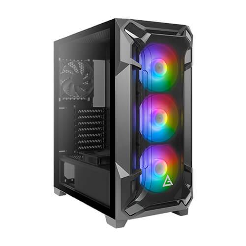 Antec Dark League DF600 Flux ATX Mid-Tower Gaming Case (Black) + Antec 30X60 Gaming Mouse Pad - DataBlitz