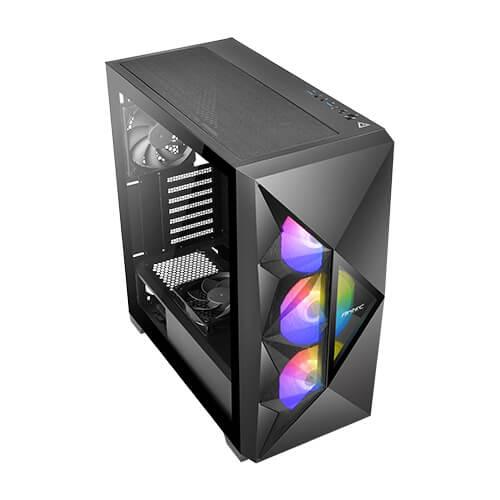 Antec Dark League DF800 Flux ATX Mid-Tower Gaming Case (Black) + Antec 30X60 Gaming Mouse Pad - DataBlitz