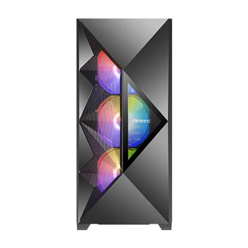 Antec Dark League DF800 Flux ATX Mid-Tower Gaming Case (Black) + Antec 30X60 Gaming Mouse Pad - DataBlitz