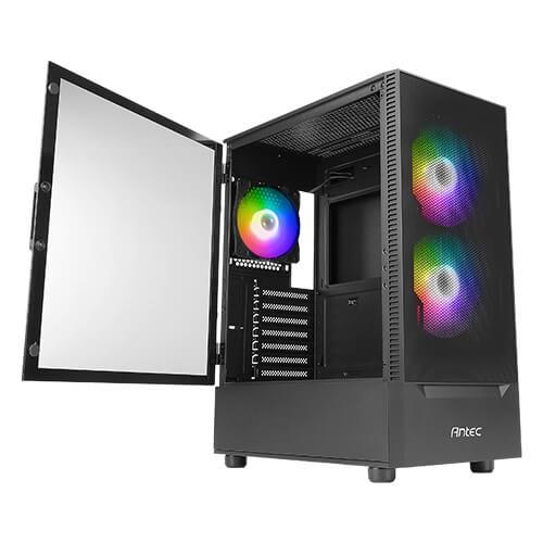 Antec NX410 V2 ATX Mid-Tower Gaming Case (Black) + Antec 30X60 Gaming Mouse Pad - DataBlitz