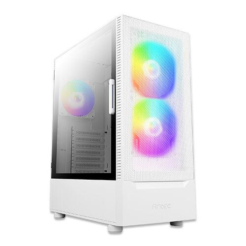 Antec NX410W V2 ATX Mid-Tower Gaming Case (White) + Antec 30X60 Gaming Mouse Pad - DataBlitz