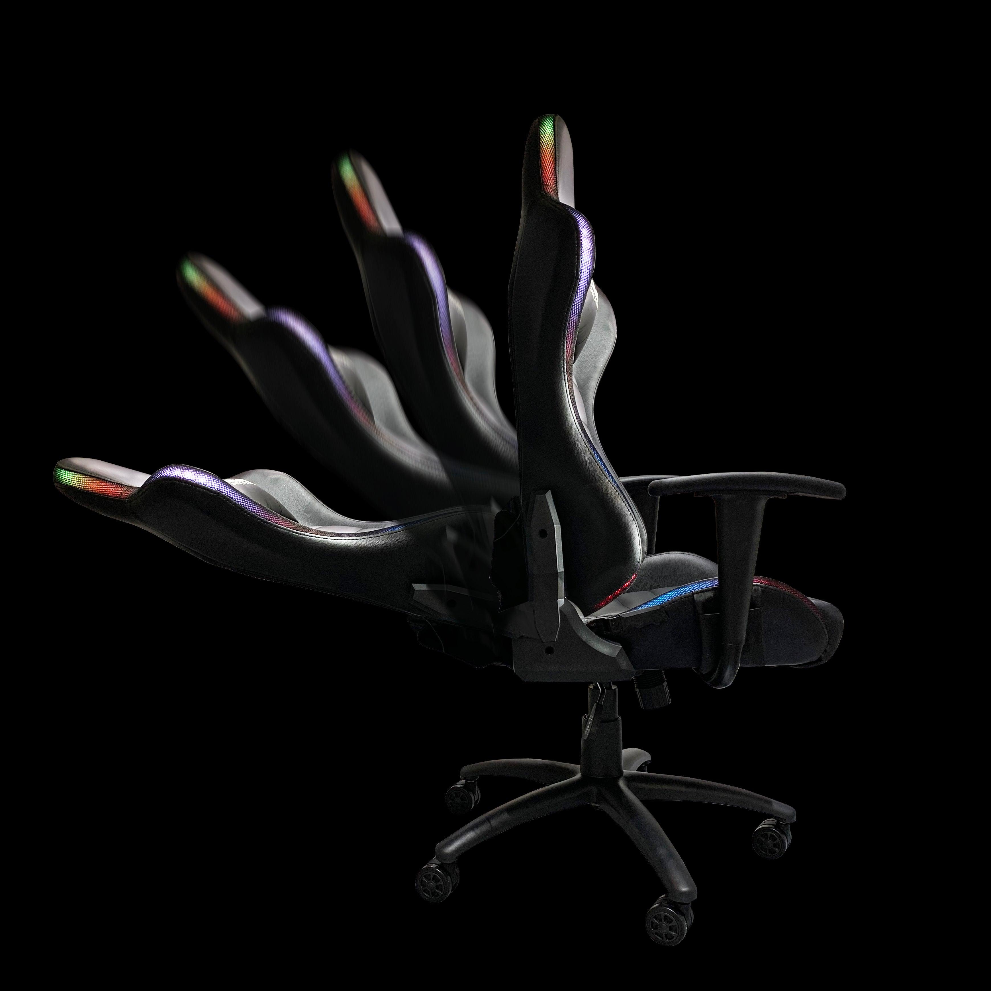 Dragonwar RGB Lighting Effect Gaming Chair (GC-015-Black) - DataBlitz