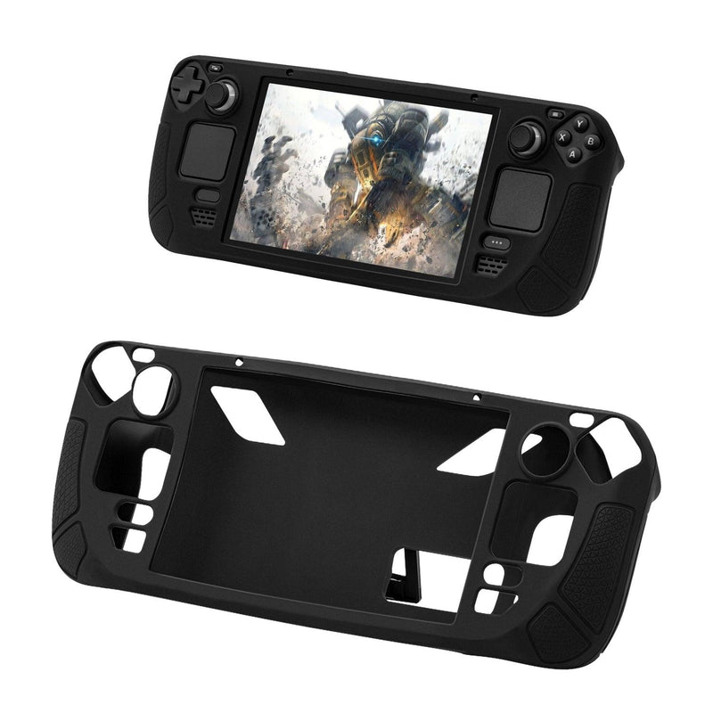Pgtech Silicon Case With Stand Compatible For Steam Deck (Black) (GP-823) - DataBlitz