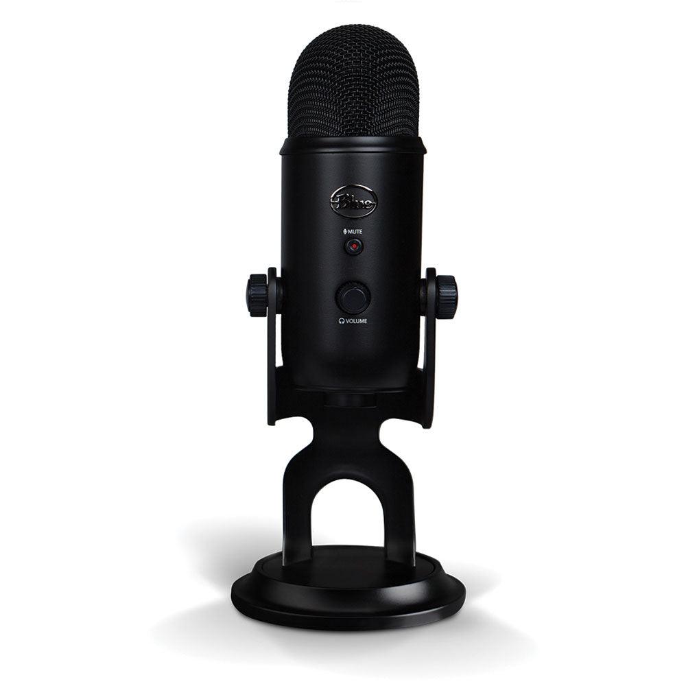 LOGITECH BLUE YETI PREMIUM MULTI-PATTERN USB MICROPHONE FOR RECORDING/ STREAMING/ PODCASTING/ GAMING (BLACKOUT) - DataBlitz