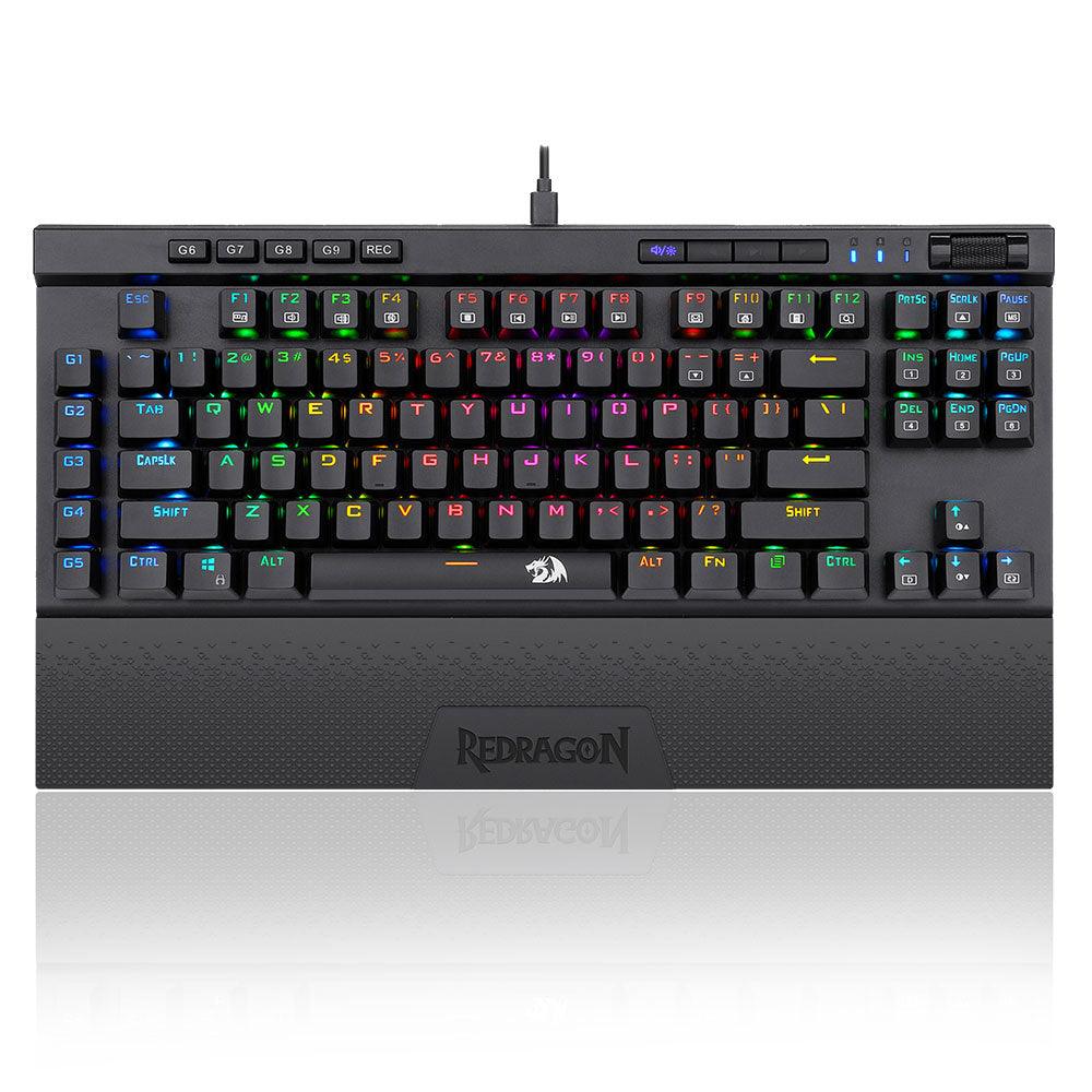 REDRAGON MAGIC-WAND MECHANICAL GAMING KEYBOARD (K587RGB) (DUST-PROOF BLUE SWITCH) - DataBlitz