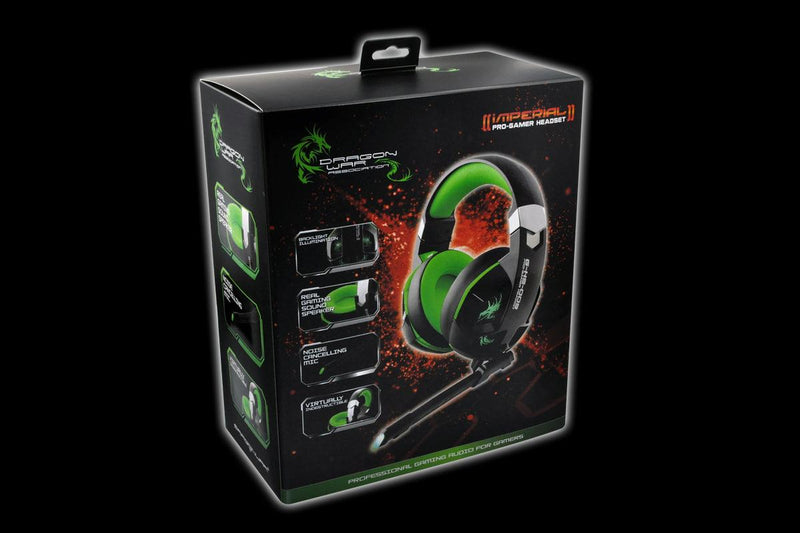 Elephant Dragonwar Imperial Gaming Headset (G-HS-009-Black) - DataBlitz