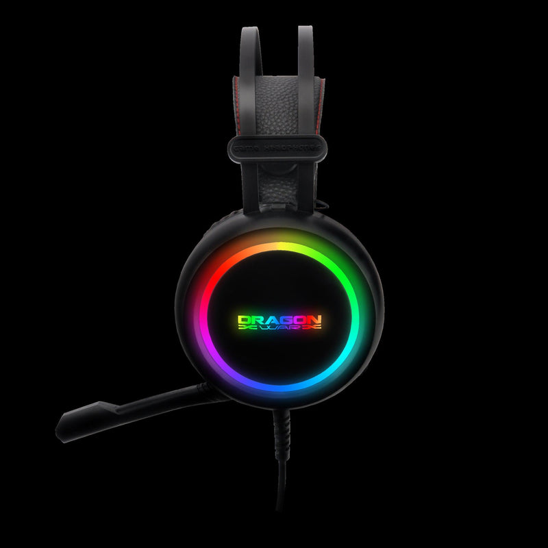 Dragonwar RGB Survey Pro-Gaming Headset (G-HS-012-BLACK) - DataBlitz