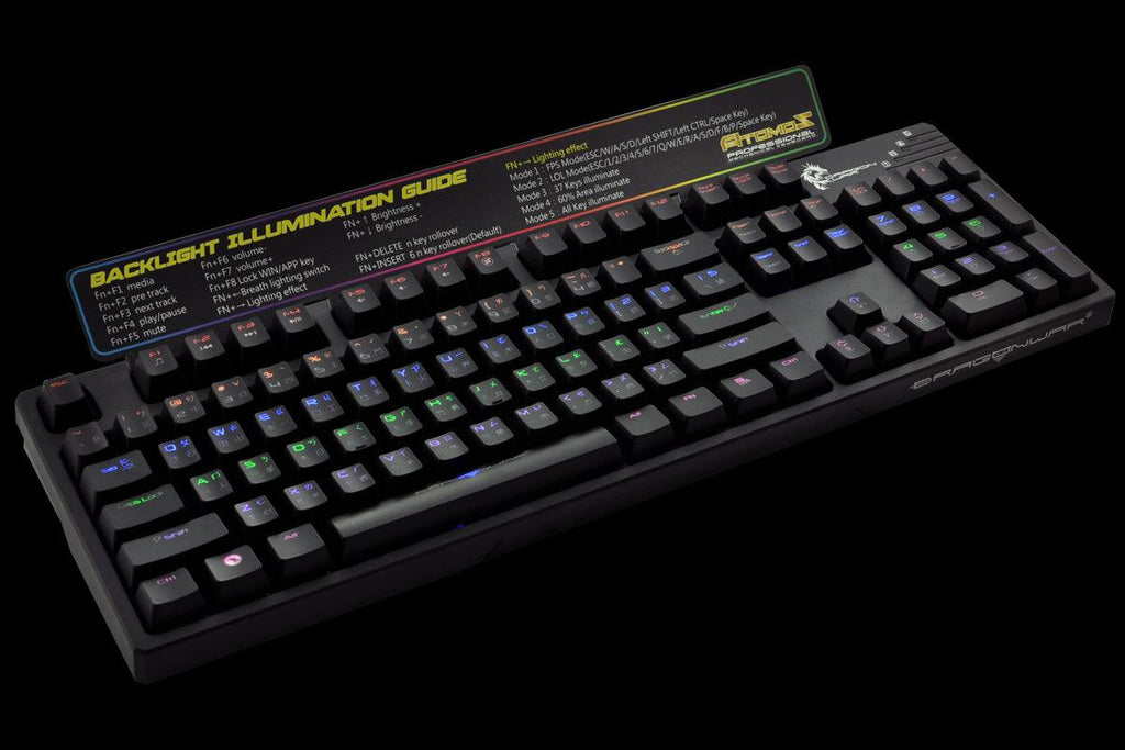 Pro Gamer Keyboard Module Elephant Dragonwar Mechanical Blue Switches Pro Gamer Keyboard Black ...