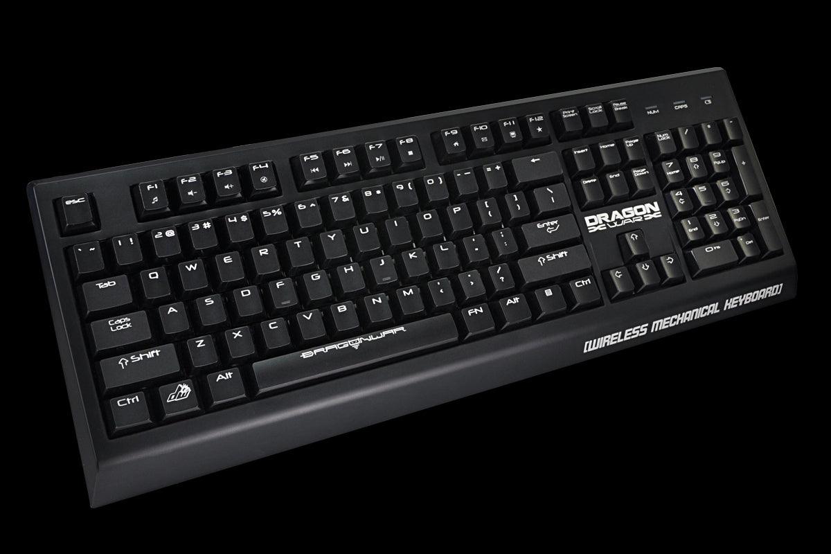 Dragonwar Rechargeable Wireless Mechanical Keyboard (GK-013-BK) - DataBlitz