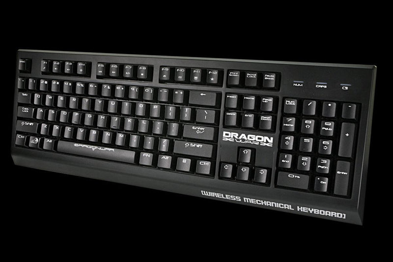 Dragonwar Rechargeable Wireless Mechanical Keyboard (GK-013-BK) - DataBlitz