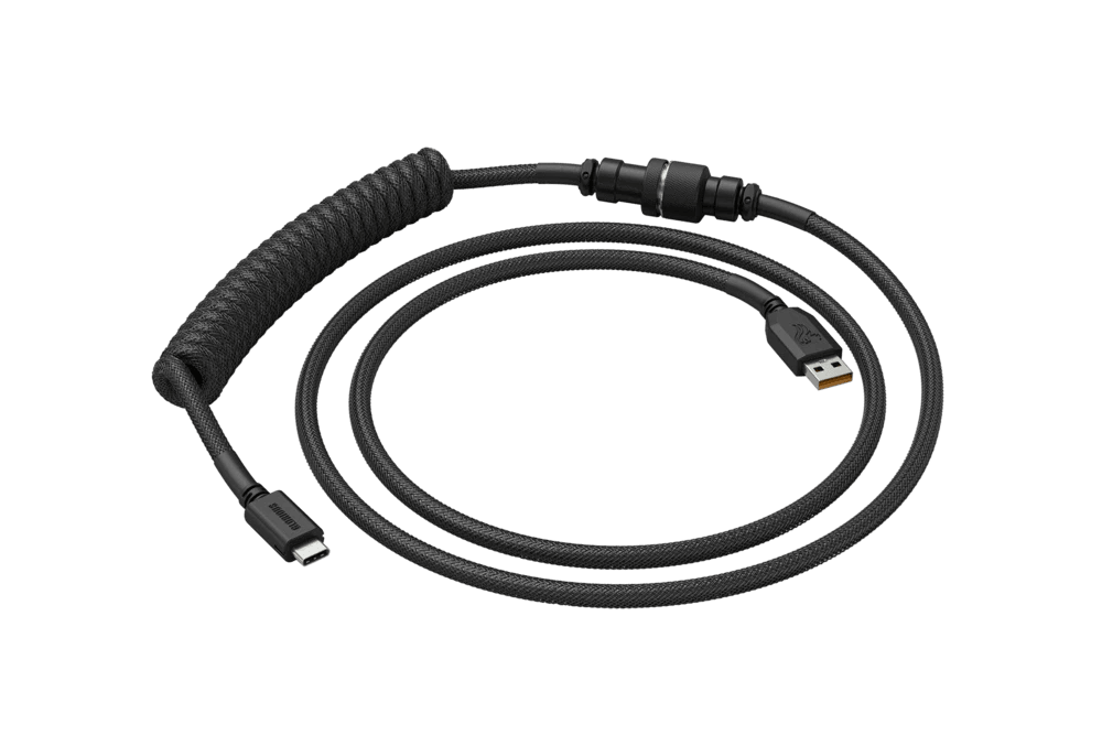 GLORIOUS COILED CABLE (PHANTOM BLACK) - DataBlitz
