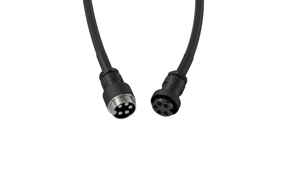 GLORIOUS COILED CABLE (PHANTOM BLACK) - DataBlitz
