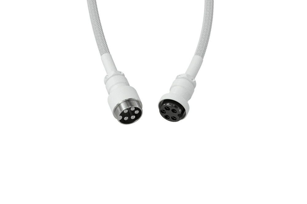 GLORIOUS COILED CABLE (GHOST WHITE) - DataBlitz
