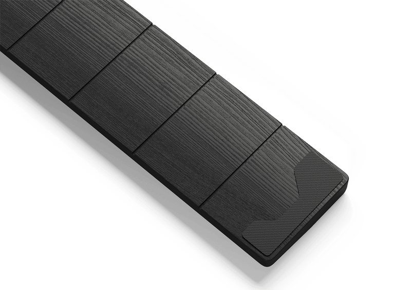GLORIOUS PC GAMING RACE WOODEN KEYBOARD WRIST REST FITS COMPACT (ONYX) - DataBlitz