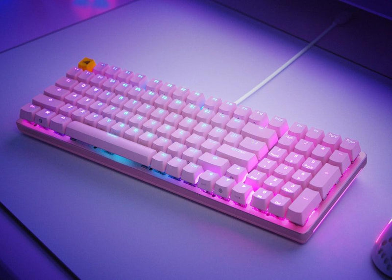 Glorious GMMK 2 Pre-Built Edition Compact (96%) Modular Mechanical Keyboard (Pink) - DataBlitz