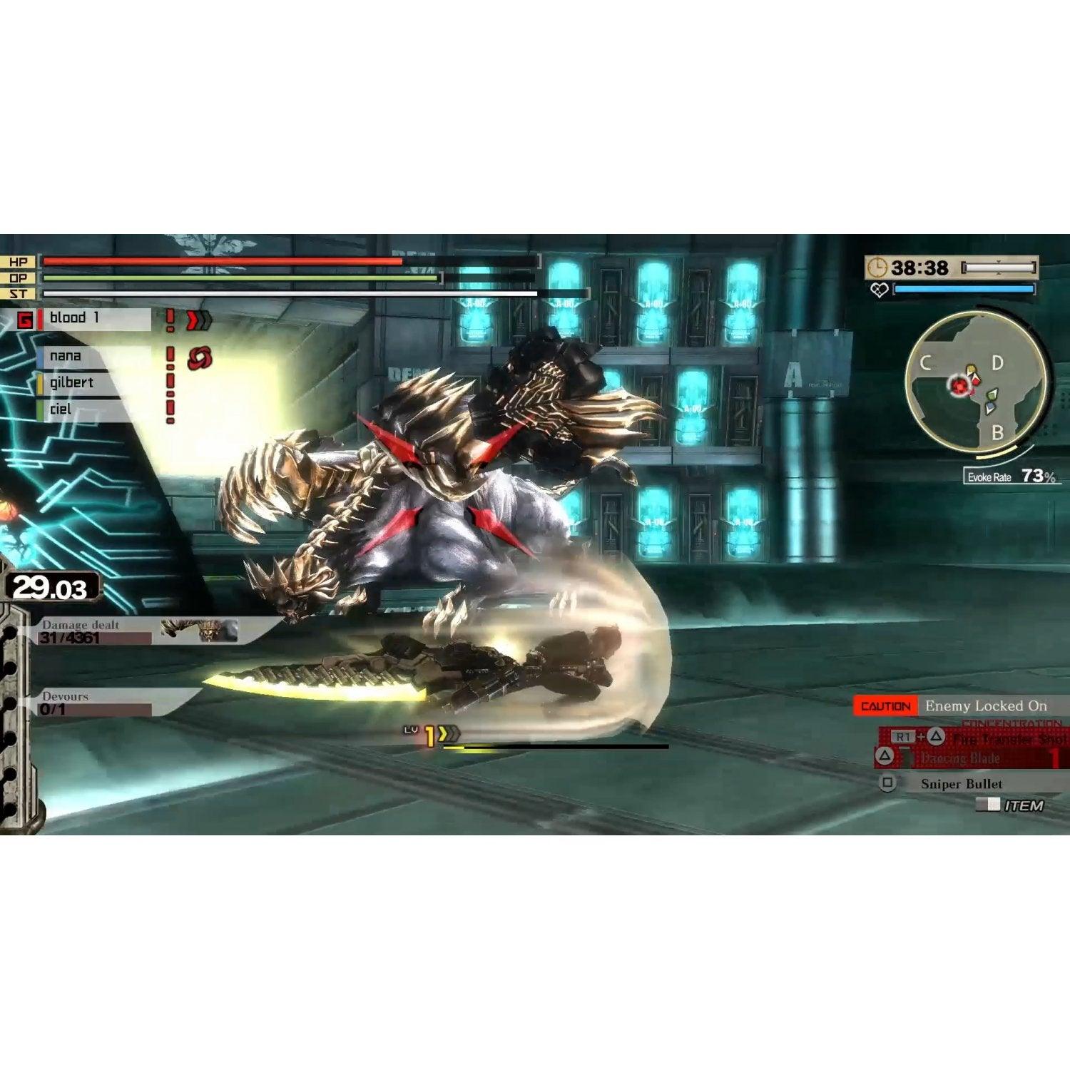 PS4 GOD EATER 2 RAGE BURST ALL (ENG/FR/SP) - DataBlitz