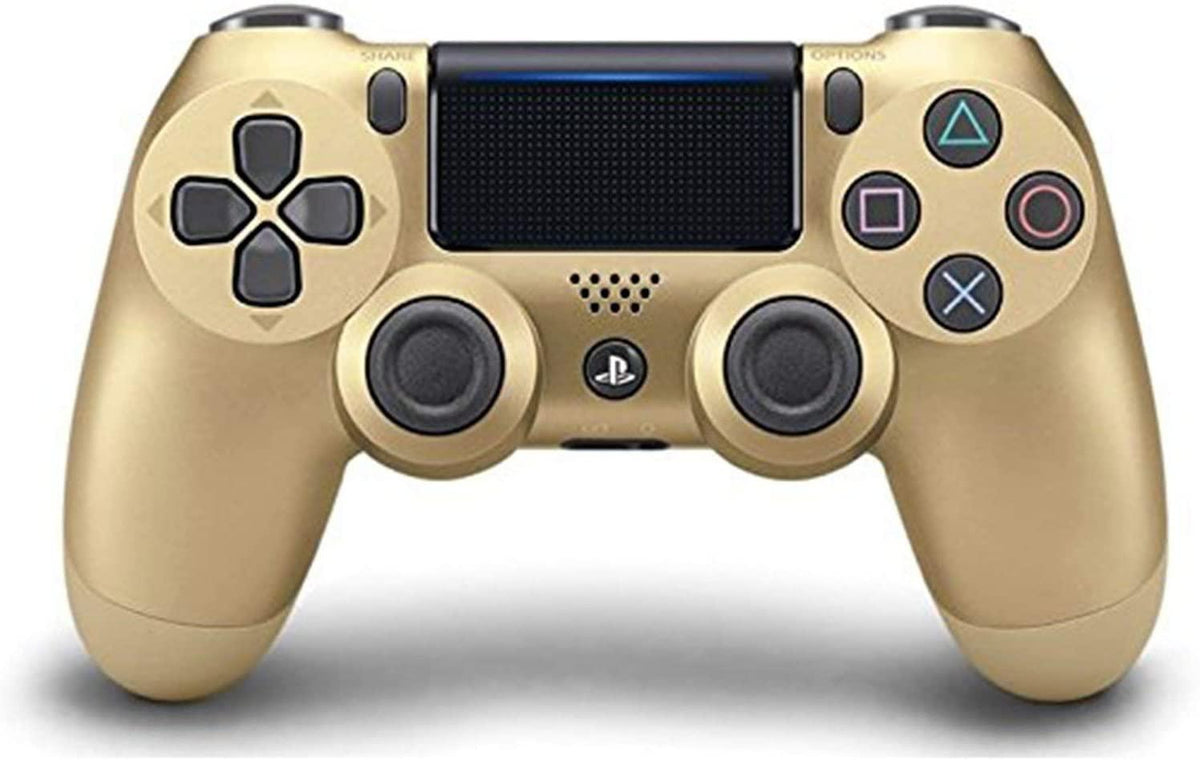 PS4 DUALSHOCK 4 WIRELESS CONTROLLER GOLD ASIAN (CUH-ZCT2G14) - DataBlitz