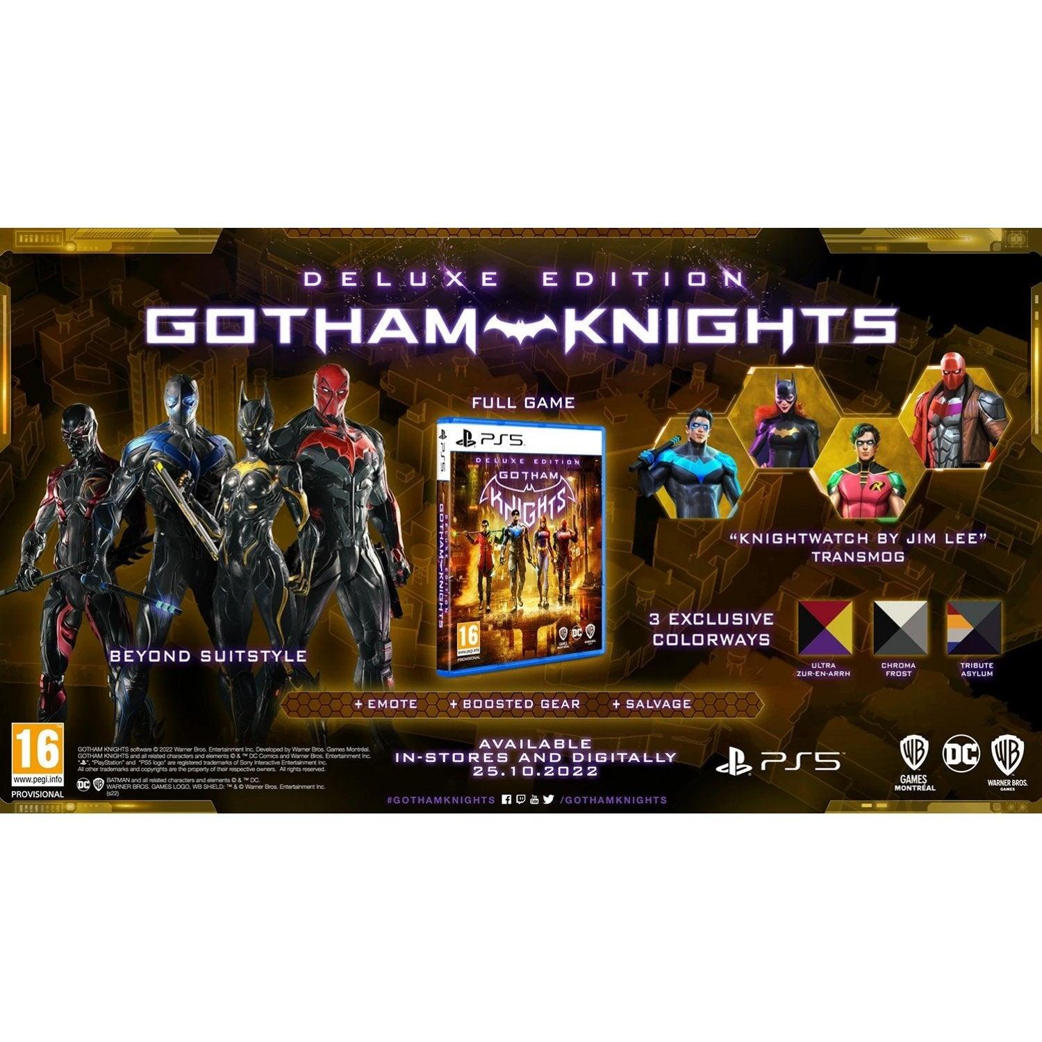 PS5 Gotham Knights Deluxe Edition (ASIAN) - DataBlitz