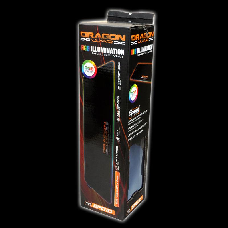 Dragonwar RGB Illumination Gaming Mouse Mat (GP-010) (795x302x4mm) - DataBlitz
