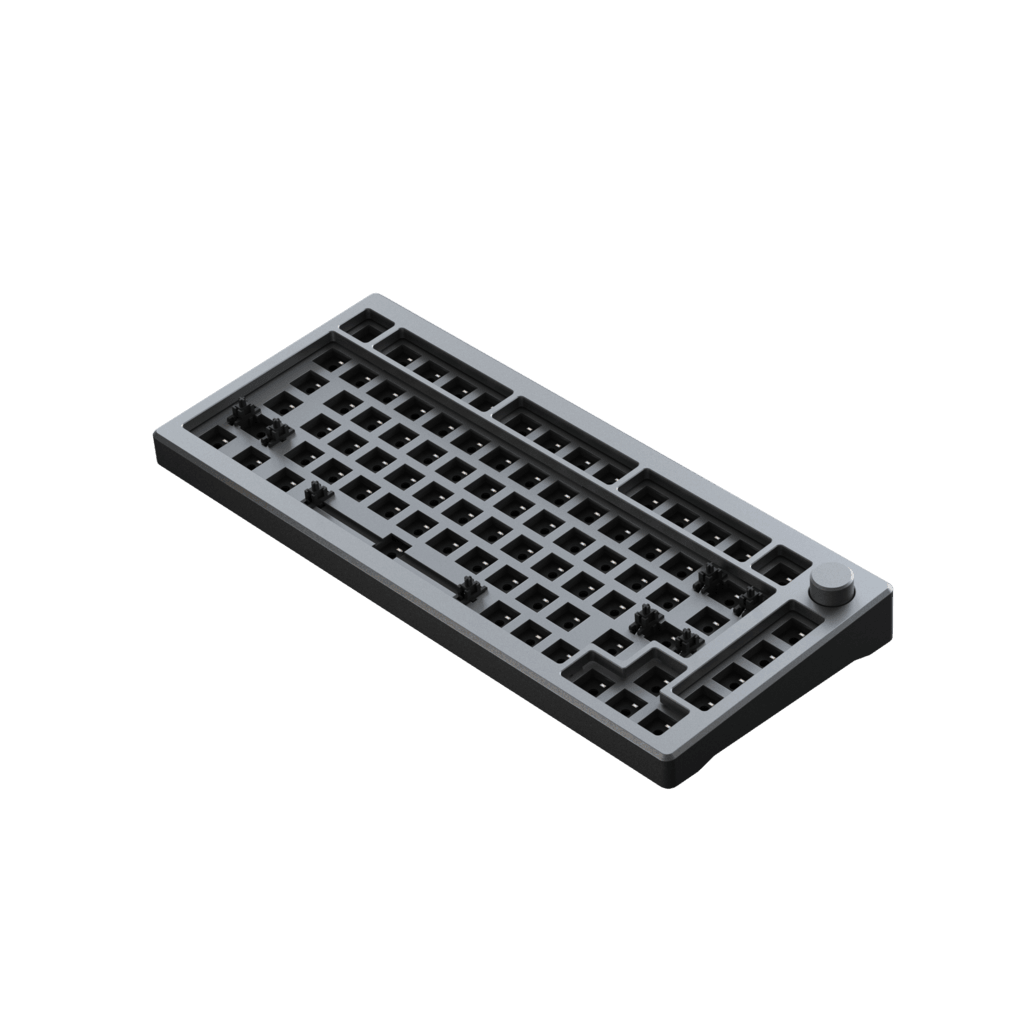 AKKO MOD007 RGB MECHANICAL KEYBOARD HOT-SWAPPABLE DIY KIT GASKET MOUNT WITH 82-KEY LAYOUT (GRAY) - DataBlitz