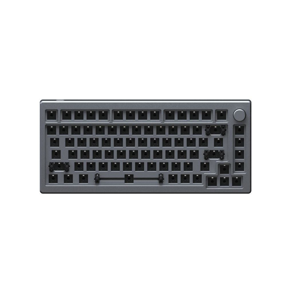 AKKO MOD007 RGB MECHANICAL KEYBOARD HOT-SWAPPABLE DIY KIT GASKET MOUNT WITH 82-KEY LAYOUT (GRAY) - DataBlitz