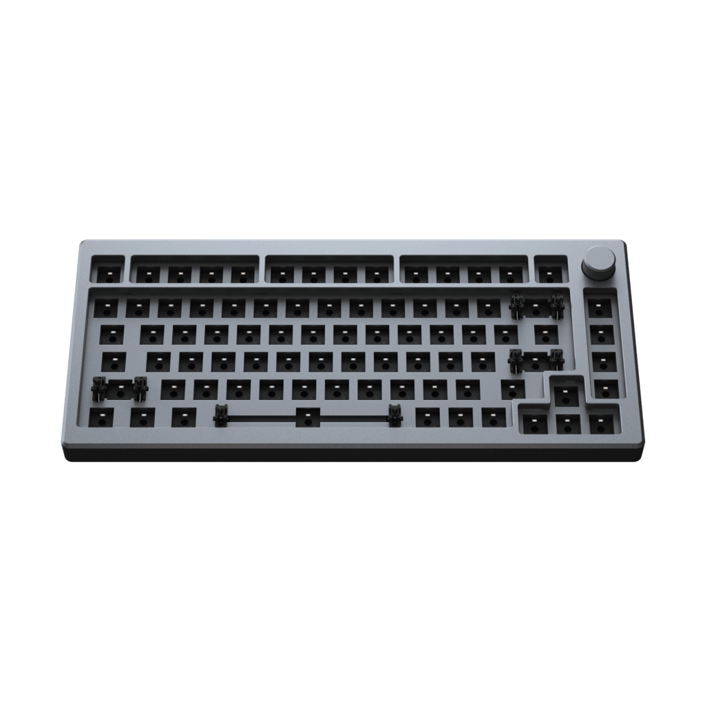 AKKO MOD007 RGB MECHANICAL KEYBOARD HOT-SWAPPABLE DIY KIT GASKET MOUNT WITH 82-KEY LAYOUT (GRAY) - DataBlitz