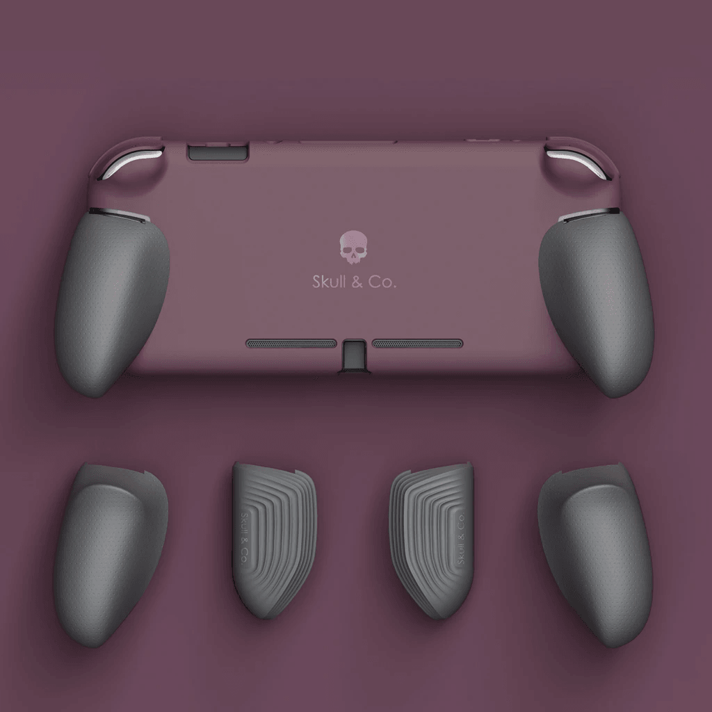SKULL & CO. GRIP CASE FOR N-SWITCH LITE (PLUM) (LTGC-PM) - DataBlitz