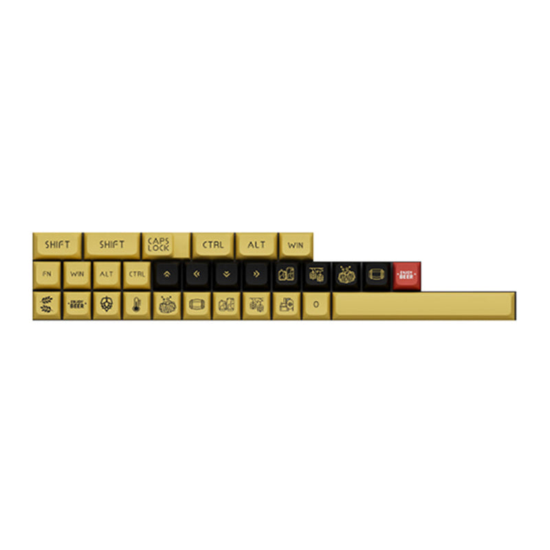 Royal Kludge PBT Keycaps 134 Keys XDA-116