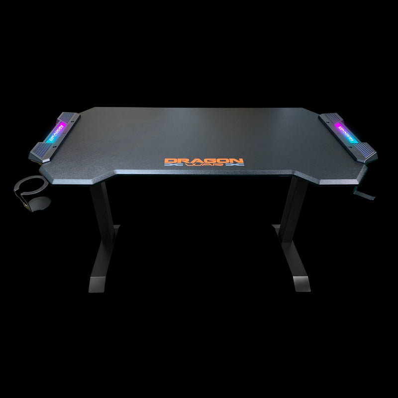Dragonwar GT-010 RGB Gaming Table Black (GT-010V2-BK) - DataBlitz