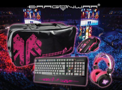 Dragonwar 4 In 1 Gaming Pack (G-PGP-001-Pink) - DataBlitz