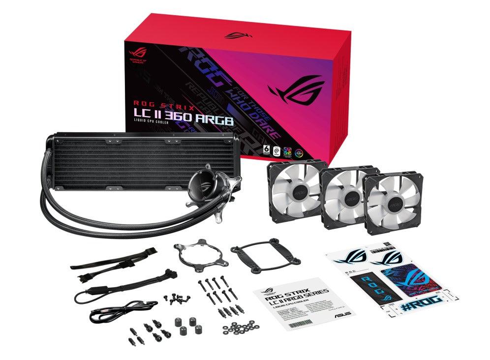 Asus ROG Strix LC II 360 ARGB Liquid CPU Cooler - DataBlitz