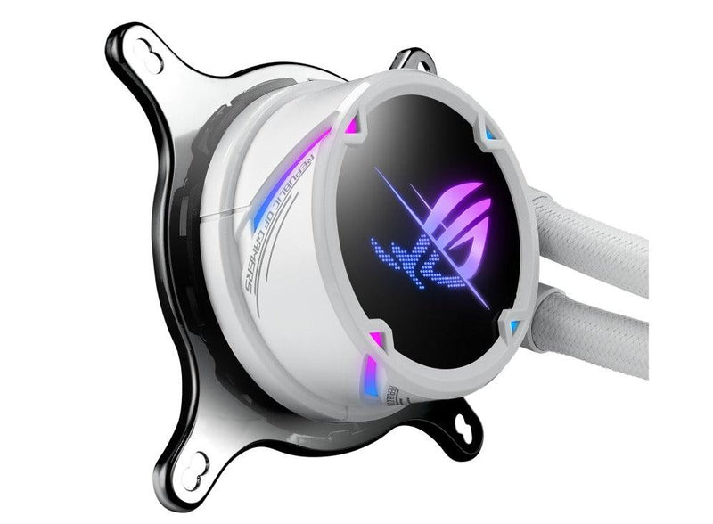 Asus ROG Strix LC II 360 ARGB Liquid CPU Cooler (White) - DataBlitz