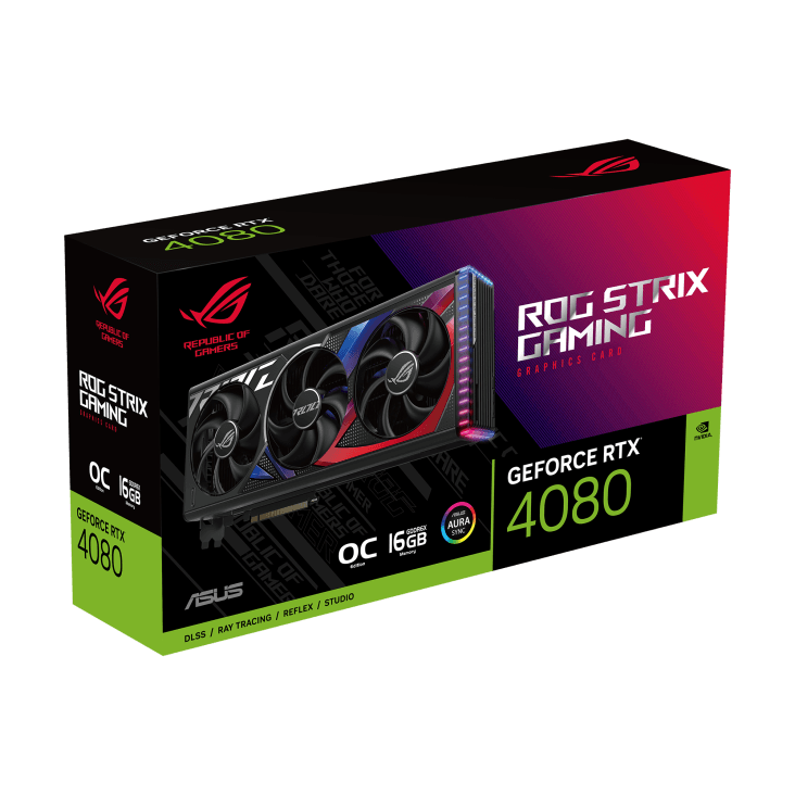 ASUS ROG Strix GeForce RTX 4080 O16G Gaming Graphics Card - DataBlitz