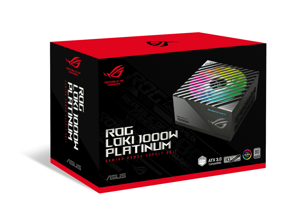 ASUS ROG LOKI SFX-L 1000W Platinum Gaming Power Supply - DataBlitz