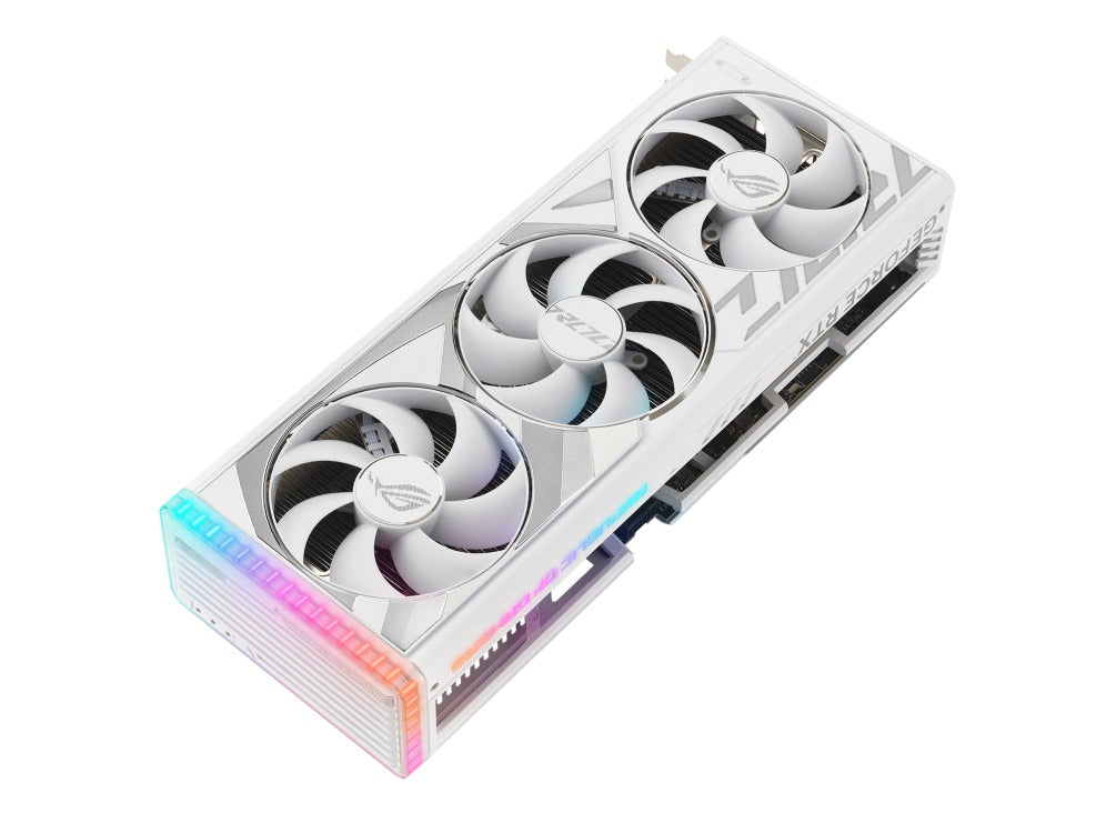 Asus ROG Strix GeForce RTX 4090 O24G Gaming Graphics Card (White)
