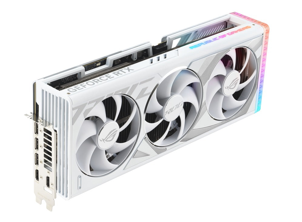 Asus ROG Strix GeForce RTX 4090 O24G Gaming Graphics Card (White)
